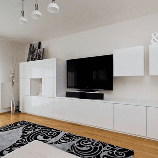 Kam a jak v obývacím pokoji umístit televizi?