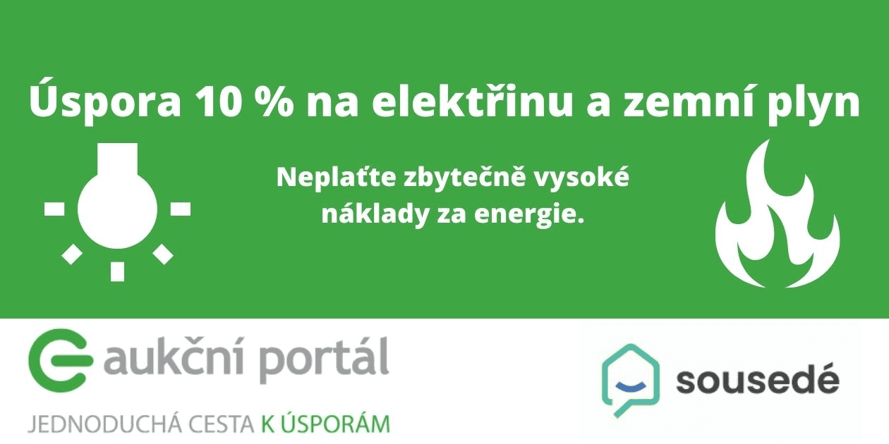 Garance úspory 10 % na spotřebě elektřiny a zemního plynu oproti stávající ceně pro SVJ | E-aukční portál s.r.o.